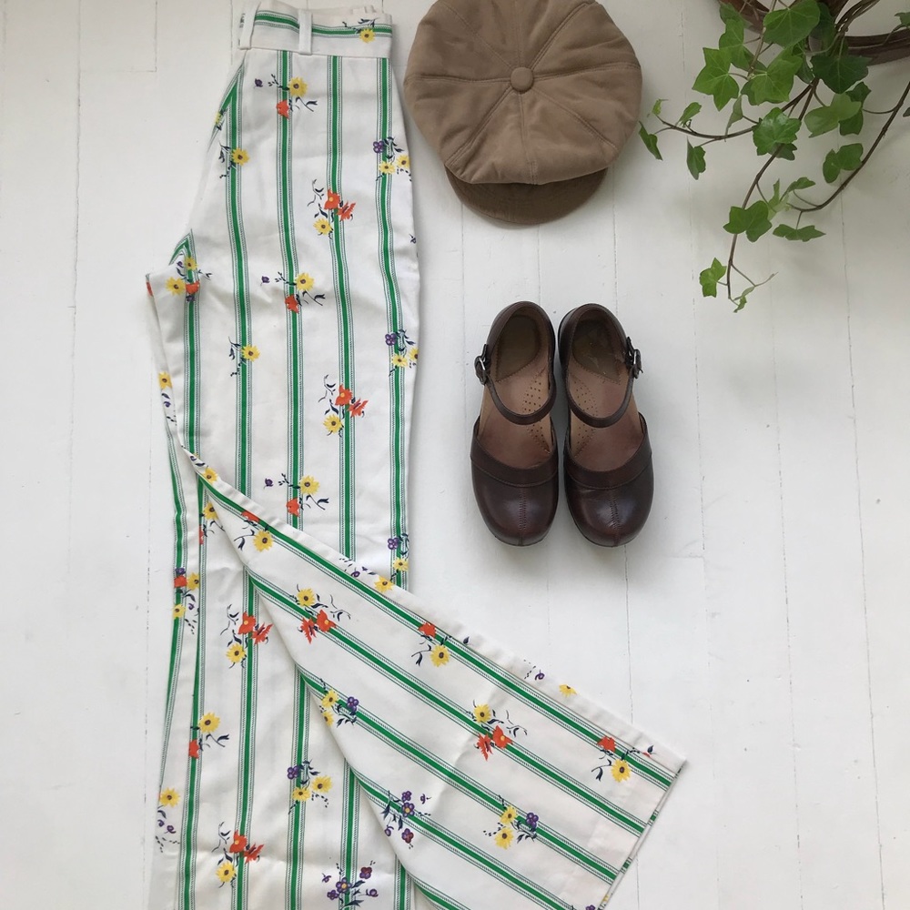 Vintage High Waist Bell Bottoms